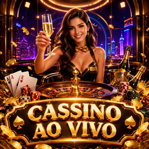 Dealer brasileiro em mesa de cassino ao vivo transmitida em HD