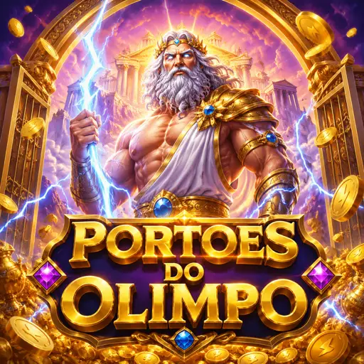 Slot Gates of Olympus da Pragmatic Play com o deus Zeus e multiplicadores